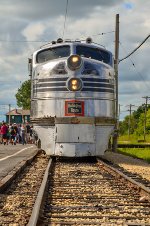 CBQ E5A Locomotive Nebraska Zephyr